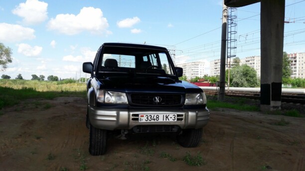 Hyundai Galloper I · Рестайлинг, 7 мест, 2002 г.