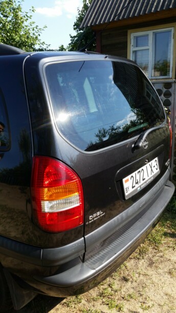 Opel Zafira A, 7 мест, 2000 г.