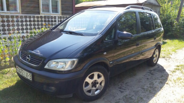 Opel Zafira A, 7 мест, 2000 г.