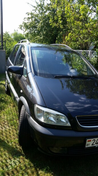 Opel Zafira A, 7 мест, 2000 г.