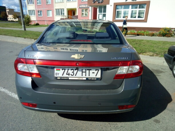 Chevrolet Epica I · Рестайлинг, 2011 г.