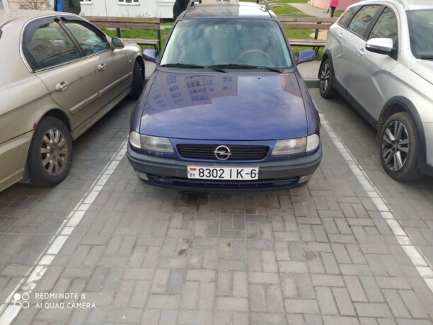 Opel Astra F · Рестайлинг, 1996 г.