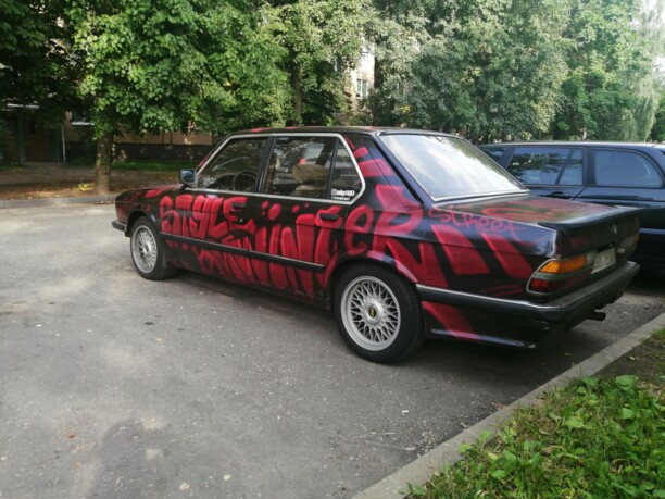 BMW 5 серия E28, 1986 г.