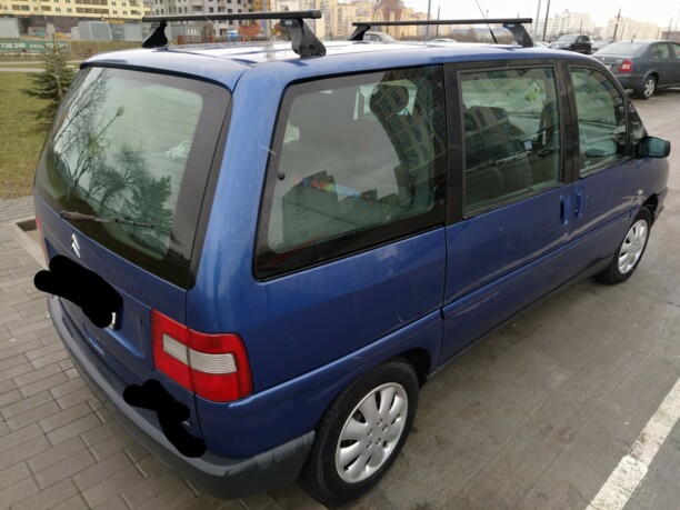 Citroen Evasion I · Рестайлинг, 1998 г.