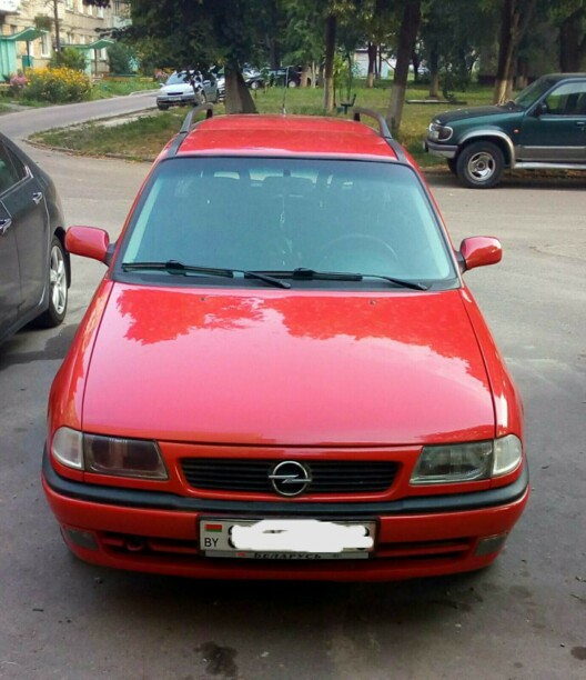 Opel Astra F · Рестайлинг, 1997 г.
