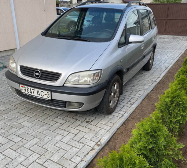 Opel Zafira A, 7 мест, 1999 г.