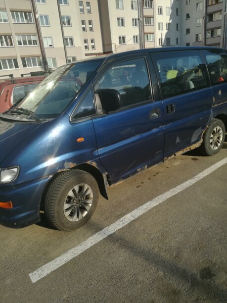 Mitsubishi Space Gear I · Рестайлинг, 1999 г.