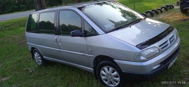 Citroen Evasion I · Рестайлинг, 7 мест, 1999 г.
