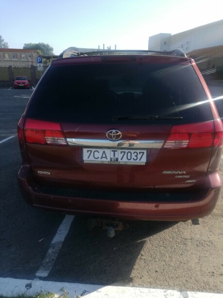 Toyota Sienna II (XL20), 7 мест, 2005 г.