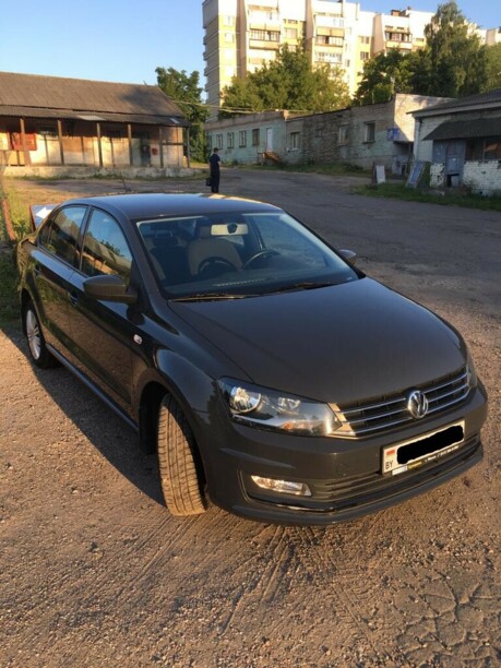 Volkswagen Polo Sedan I · Рестайлинг, 2018 г.