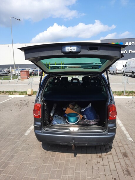 Volkswagen Sharan I · 2-й рестайлинг, 7 мест, 2005 г.
