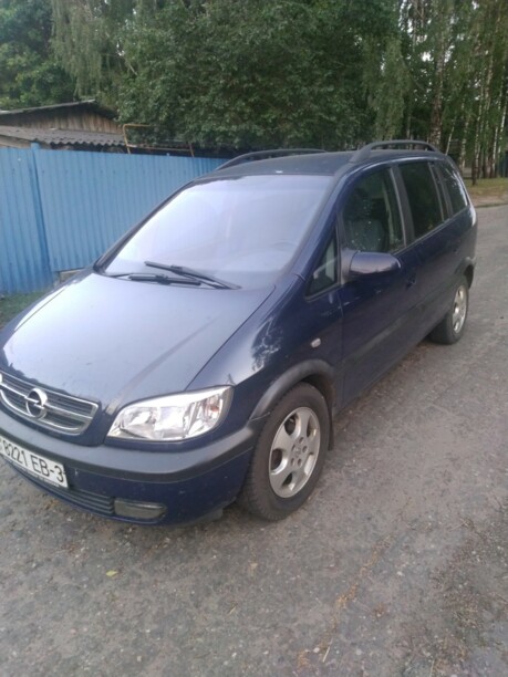 Opel Zafira A · Рестайлинг, 7 мест, 2003 г.
