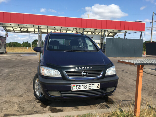 Opel Zafira A, 7 мест, 2002 г.