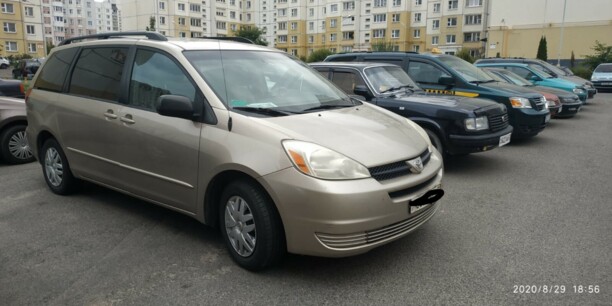 Toyota Sienna II (XL20), 7 мест, 2005 г.