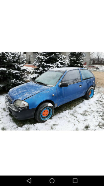 Suzuki Swift II · Рестайлинг, 2001 г.