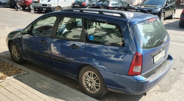Ford Focus I · Рестайлинг, 2002 г.
