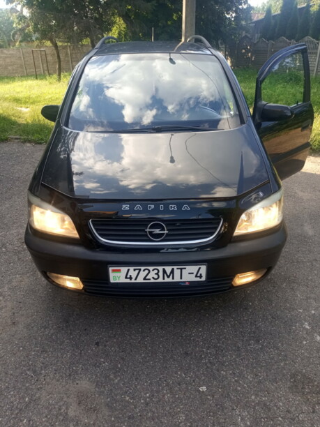 Opel Zafira A, 7 мест, 2001 г.