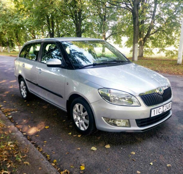 Skoda Fabia 5J · Рестайлинг, 2010 г.
