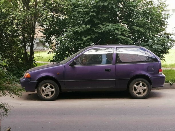 Suzuki Swift II · Рестайлинг, 1998 г.