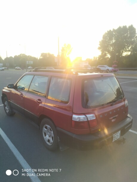 Subaru Forester I · Рестайлинг, 2002 г.