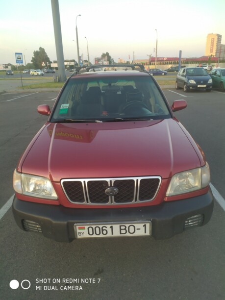 Subaru Forester I · Рестайлинг, 2002 г.
