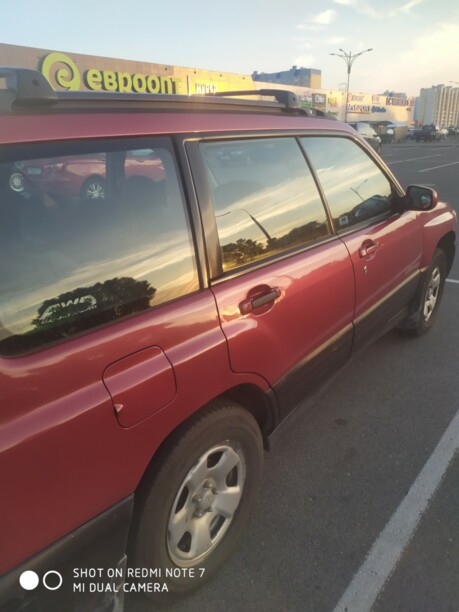 Subaru Forester I · Рестайлинг, 2002 г.