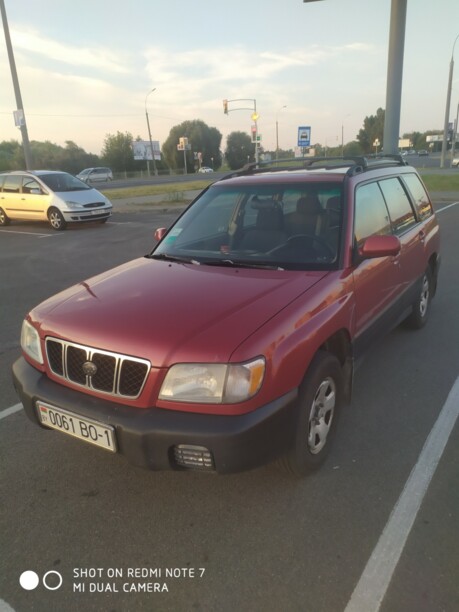 Subaru Forester I · Рестайлинг, 2002 г.