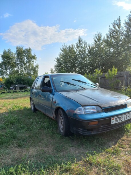 Suzuki Swift II · Рестайлинг, 1996 г.