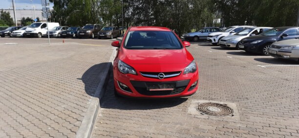 Opel Astra J · Рестайлинг, 2012 г.