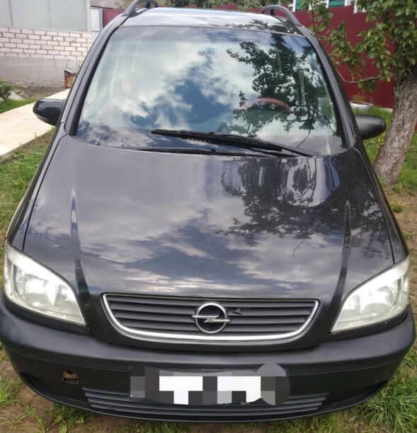 Opel Zafira A, 7 мест, 2000 г.