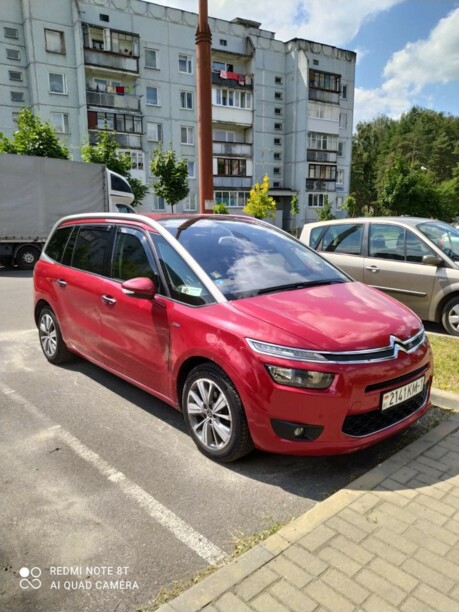 Citroen C4 Grand Picasso II, 2014 г.