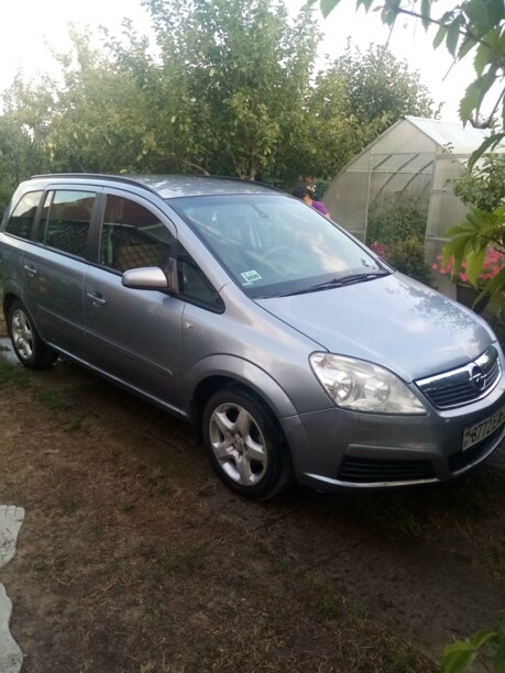 Opel Zafira B, 7 мест, 2008 г.