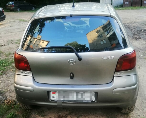 Toyota Yaris I (P1) · Рестайлинг, 2003 г.