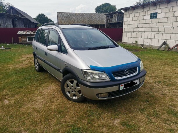 Opel Zafira A, 7 мест, 2000 г.