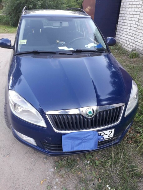 Skoda Fabia 5J · Рестайлинг, 2011 г.