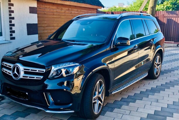 Mercedes-Benz GLS X166, 7 мест, 2018 г.