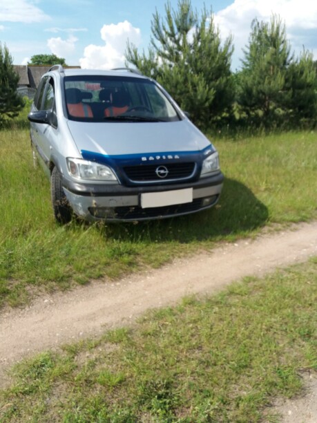Opel Zafira A, 7 мест, 2000 г.