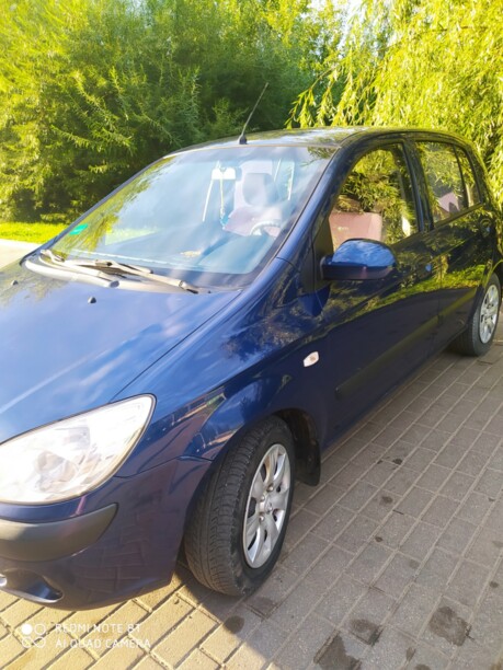 Hyundai Getz I · Рестайлинг, 2008 г.