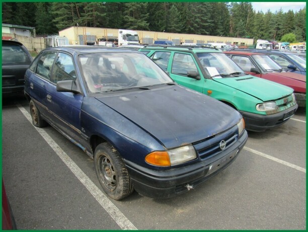 Opel Astra F · Рестайлинг, 1994 г.