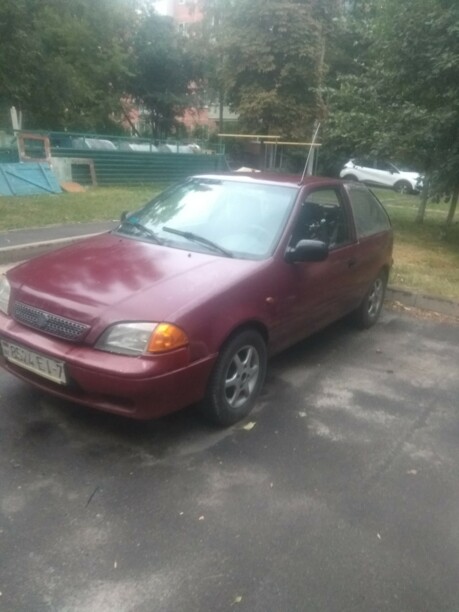 Suzuki Swift II · Рестайлинг, 1997 г.