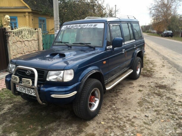 Hyundai Galloper I · Рестайлинг, 2000 г.