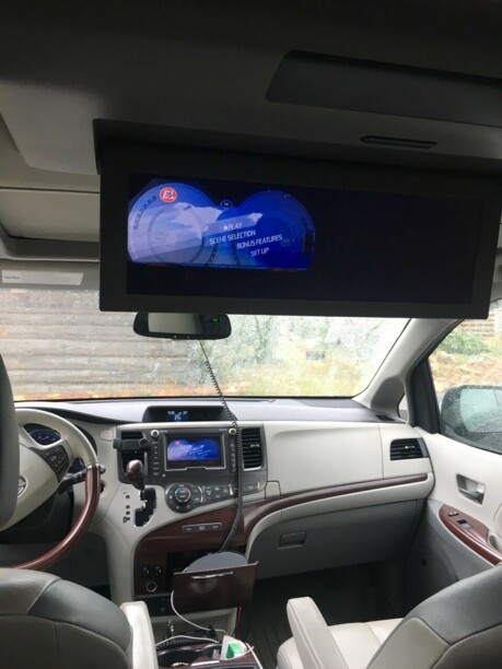 Toyota Sienna III (XL30), 7 мест, 2012 г.
