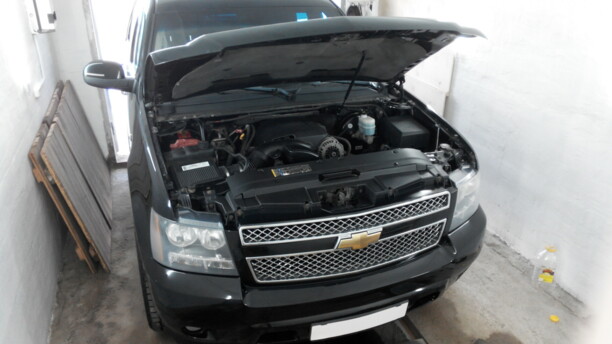 Chevrolet Tahoe GMT900, 7 мест, 2008 г.
