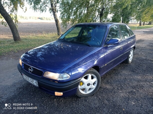 Opel Astra F · Рестайлинг, 1997 г.