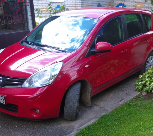Nissan Note I (E11) · Рестайлинг, 2009 г.