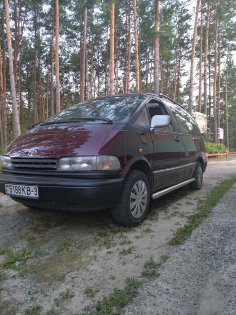 Toyota Previa I (XR10, XR20), 7 мест, 1994 г.