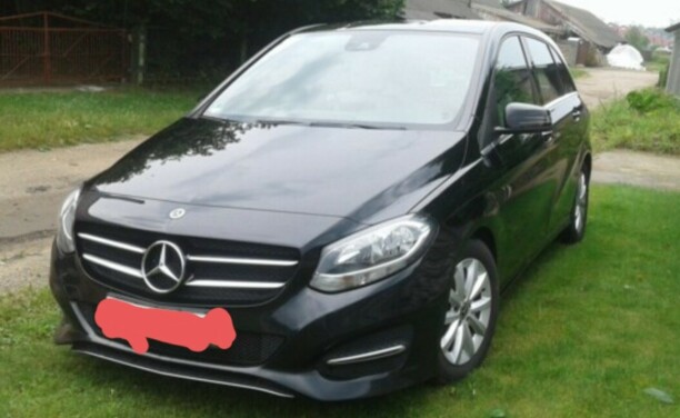 Mercedes-Benz B-Класс W246 (Рестайлинг), 2017 г.