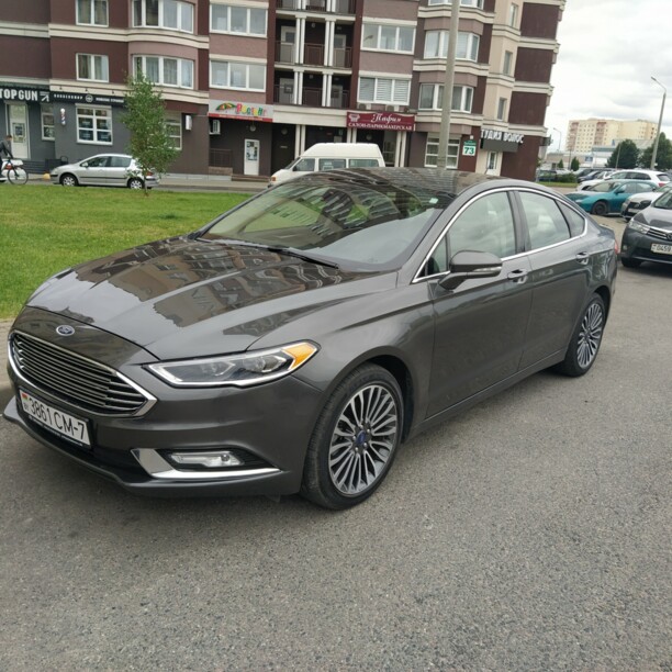 Ford Fusion USA II · Рестайлинг, 2017 г.