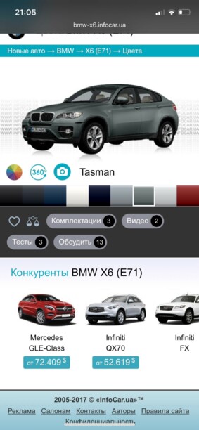 BMW X6 E71, 2008 г.