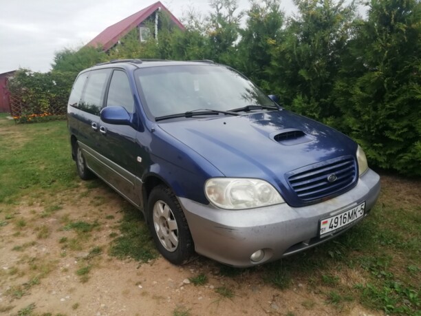 Kia Carnival I · Рестайлинг, 2002 г.